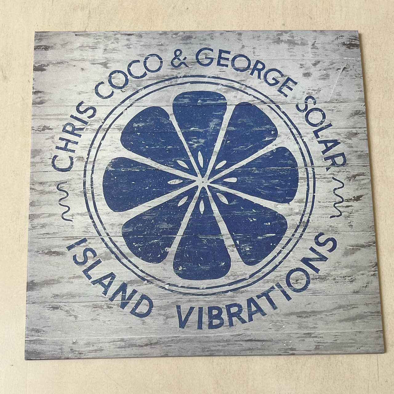 Island Vibrations album cover by Chris Coco & George Solar